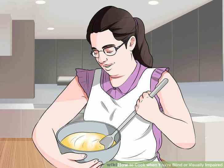 Image intitulé Cuisiner quand Vous êtes Aveugle ou malvoyant l